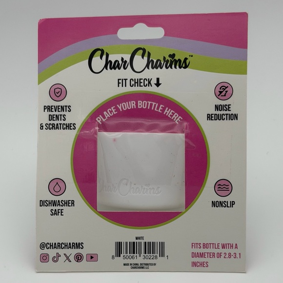 CharCharms White Bottle Boot - Picture 2 of 2